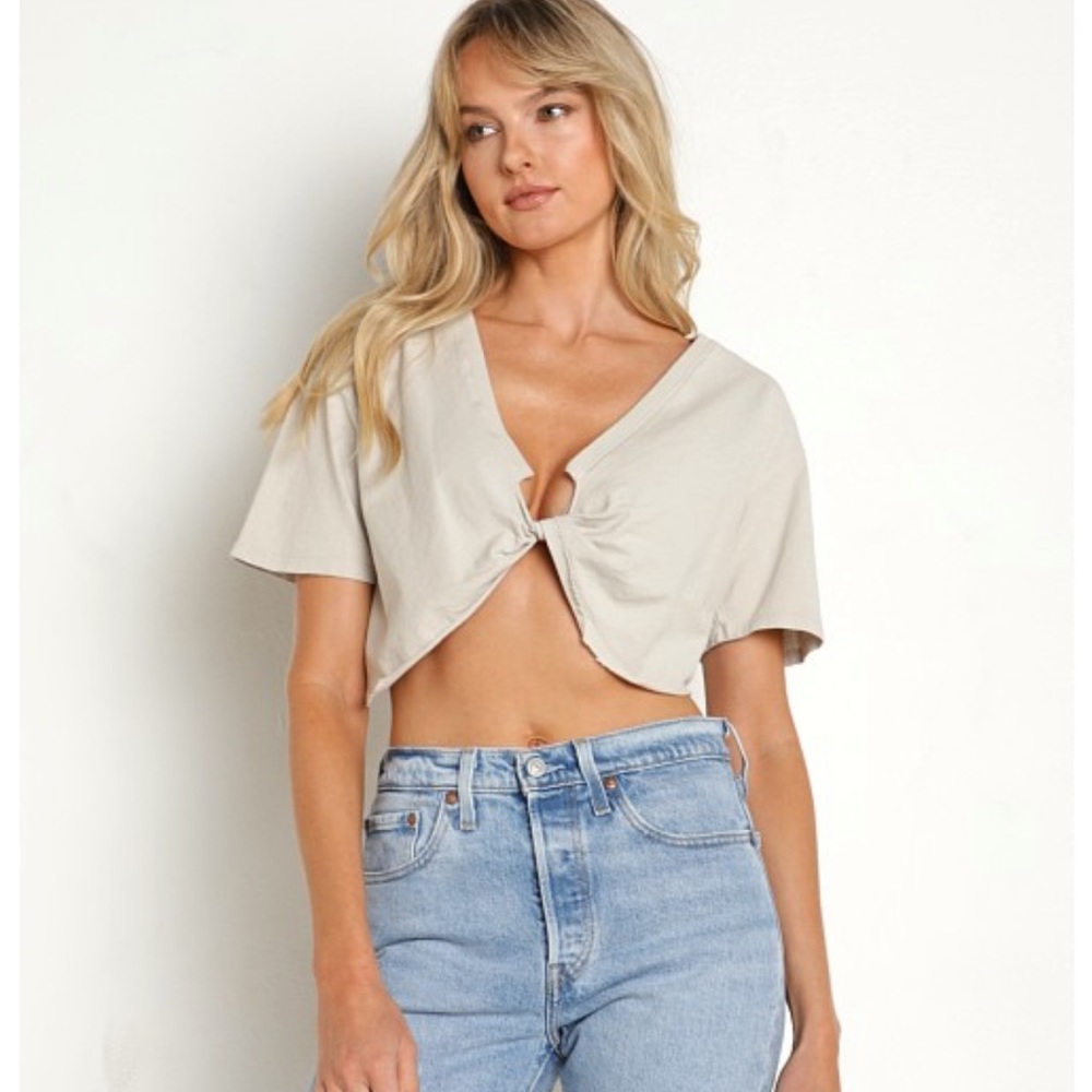 Joah Brown Twist Tee
